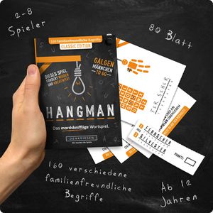 Produktbild für Spielblock Denkriesen Hangman Classic Edition