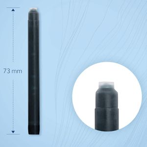 Produktbild für Füllerpatronen Waterman Standard, Intense Black