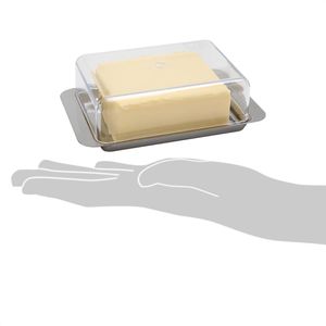 Produktbild für Butterdose APS 00063, aus Edelstahl / Kunststoff