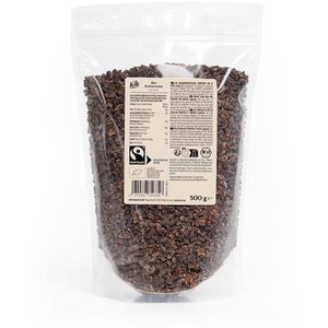 Produktbild für Kakao KoRo Kakaonibs, geröstet &amp; geschält, BIO