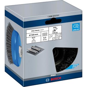 Produktbild für Drahtbürste Bosch 1608614011, Topfbürste Ø 100mm