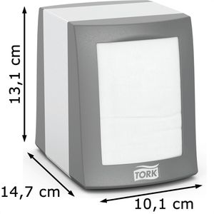Produktbild für Serviettenspender Tork Fastfold 271800, N2