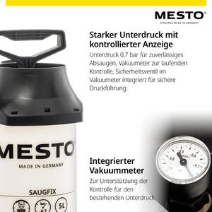 Produktbild für Ölabsaugpumpe Mesto 3273PS, mit SK-Verschraubung