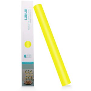 Produktbild für Vinylfolie LOKLiK Permanent Adhesive, zitronengelb