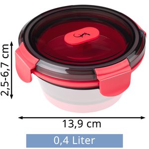 Produktbild für Frischhaltedose Lurch Up &amp; Down, aus Silikon / Kunststoff