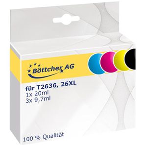 Produktbild für Tinte Böttcher-AG für Epson 26XL T2636