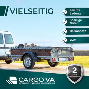 Produktbild für Anhängernetz CargoVA grobmaschig