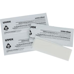Produktbild für Brillenputztücher Uvex Feuchtreinigungstücher 9963, feucht