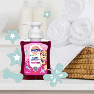 Produktbild für Seife Sagrotan Kids Samt-Schaum Erdbeere