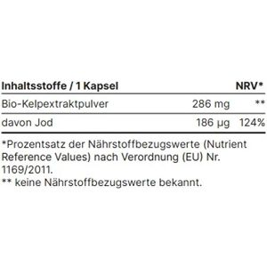 Produktbild für Jod Qidosha Phyto, 365 Kapseln, BIO