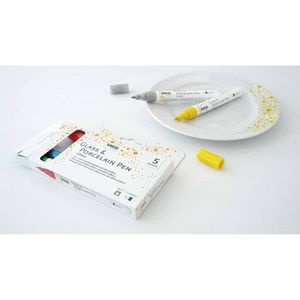 Produktbild für Porzellanstifte Kreul Glass &amp; Porcelain Pen Glitter, 16530