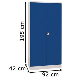 Produktbild für Aktenschrank G-Office FLC/FP.19, aus Metall, zerlegt