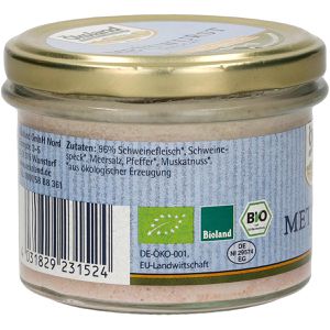 Produktbild für Wurstkonserve Ökoland Mettwurst gekocht, BIO