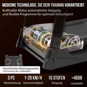 Produktbild für Laufband Christopeit TM 4500 S, mit automatischer Steigung