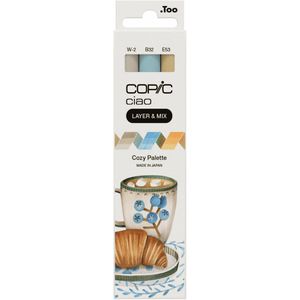 Produktbild für Layoutmarker COPIC Ciao Layer &amp; Mix Cozy Palette
