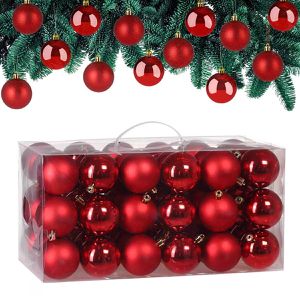 Weihnachtskugeln Deuba 102106, rot