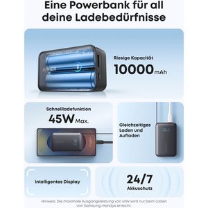 Produktbild für Powerbank Anker Nano, 10000mAh