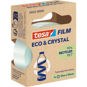 Klebeband Tesa 59032, Eco & Crystal, 19mm x 10m
