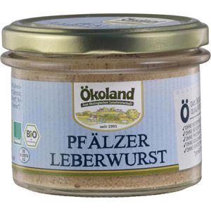 Wurstkonserve Ökoland Pfälzer Leberwurst, BIO