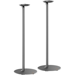 Produktbild für Lautsprecherständer myWall HS42L, schwarz, aus Metall, 2 Stück