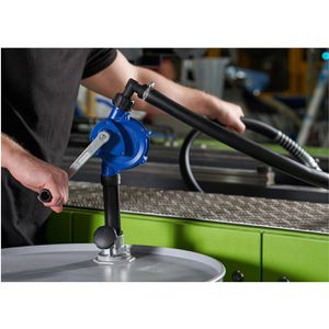 Produktbild für Fasspumpe Pressol 13056, 2 Zoll Gewinde, mit Schlauch &amp; Kurbel