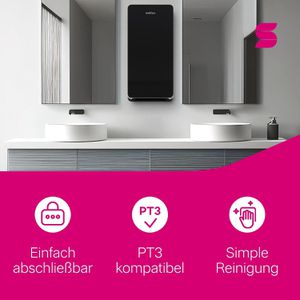 Produktbild für Handtuchspender Satino Hyginity XL, 333411, PT 3