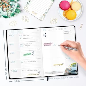 Produktbild für Schülerkalender Häfft Timer Black Edition, Schuljahr 2025/2026