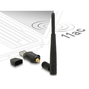 Produktbild für WLAN-Adapter DeLock 12462, USB 2.0