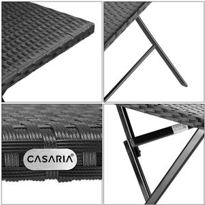 Produktbild für Gartentisch CASARIA 108667, Kunststoff