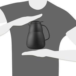 Produktbild für Thermoskanne Helios Zeo, 7414-194, Kunststoff