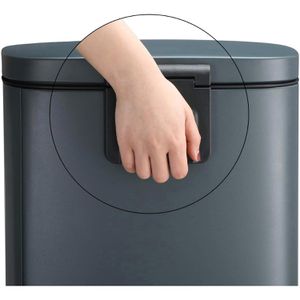 Produktbild für Mülleimer Songmics LTB01L, grüngrau