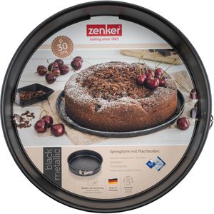 Produktbild für Backform Zenker Black Metallic 6505, mit Flachboden, aus Stahl