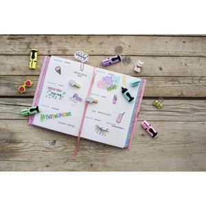 Produktbild für Textmarker Edding 7, Mini Highlighter, 4 Stück