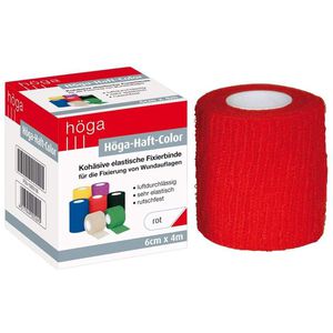 Fixierbinden Höga Haft Color, rot