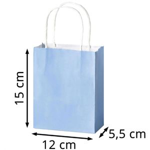 Produktbild für Papiertüten Folia Basic S, 21239, bunt
