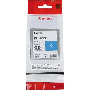 Produktbild für Tinte Canon PFI-102C cyan