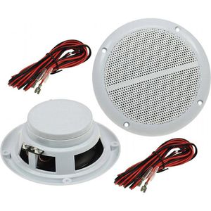 Einbaulautsprecher ChiliTec CT-50, weiß, 15 W, 1-Weg