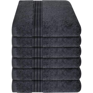 Handtuch Dyckhoff Siena Set, graphit, 30 x 50 cm