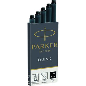 Füllerpatronen Parker 1950382 Quink, schwarz
