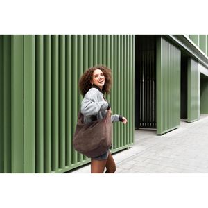 Produktbild für Umhängetasche Reisenthel Moonbag, Polyester, teddy chocolate