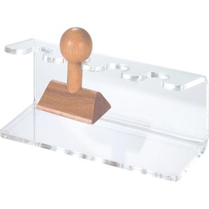 Stempelhalter Maul 1959305, feststehend, transparent