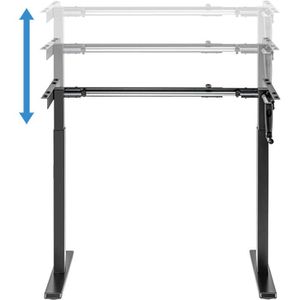 Produktbild für Schreibtischgestell LogiLink EO0048, schwarz