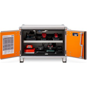 Produktbild für Akku-Ladeschrank CEMO Premium Plus 8/5, mit 9 Steckdosen