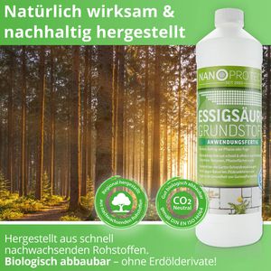 Produktbild für Grundstoff Nanoprotect Unkraut-Stopp Essig, anwendungsfertig