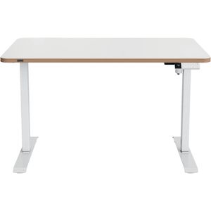Produktbild für Schreibtisch Leitz Ergo 67700001, weiß / weiß