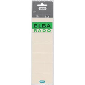 Produktbild für Rückenschilder Elba 100420953 rado, chamois