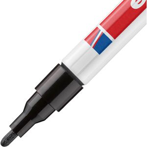 Produktbild für Lackmarker Edding 751, schwarz