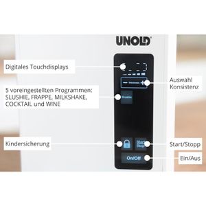 Produktbild für Eismaschine Unold Susi, Slush-Eis, selbstkühlend