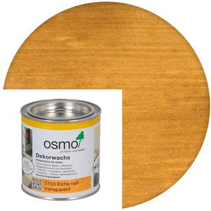 Produktbild für Holzlasur Osmo Dekorwachs transparent, 0,375l