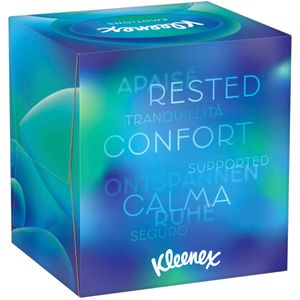 Produktbild für Kosmetiktücher Kleenex Würfelbox, Collection